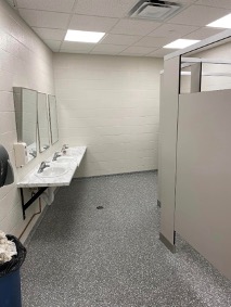 New bathroom facilities