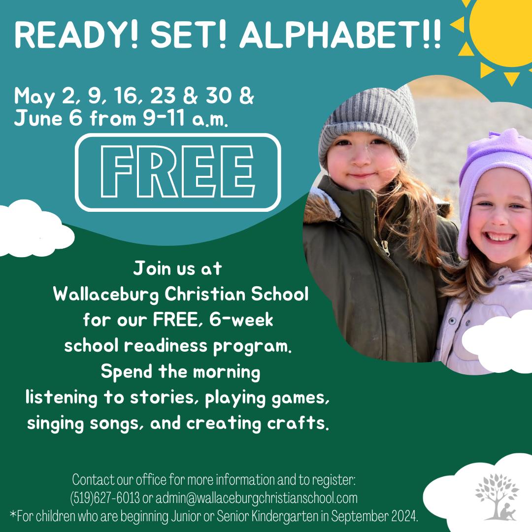 Ready! Set! Alphabet!! poster