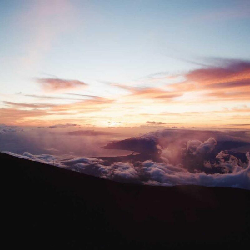 Sunset sky scene